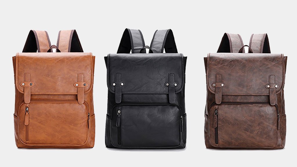 Leather-Laptop-Backpacks