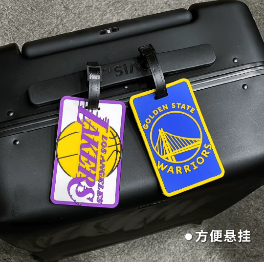 custom basketball bag tags