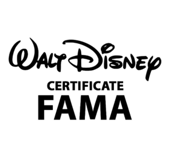 Walt Disney FAMA production authorization certificate logo